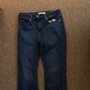 Levi bootcut jeans size 29 high rise brand new never worn
